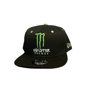 Monster Energy New Era 9Forty SnapBack Hat Adjustable with Flat Bill